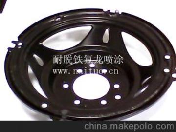 轮毂铁氟龙加工 重庆汽车摩托车零部件喷涂加工